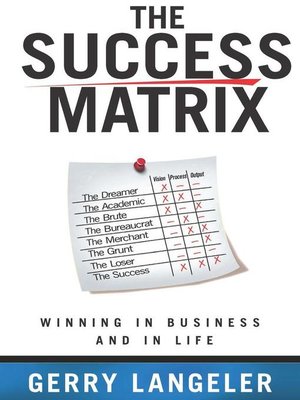 cover image of The Success Matrix